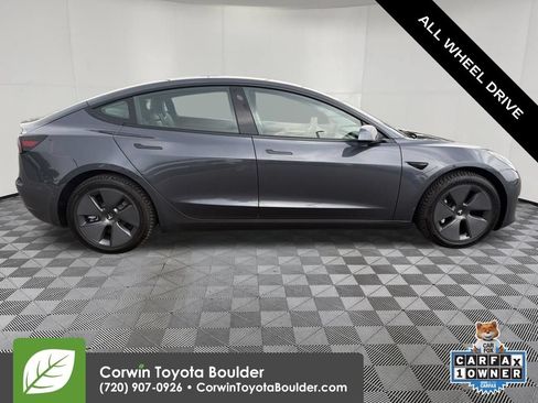 Used 2022 Tesla Model 3 Long Range AWD/4WD image 8