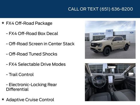 New 2025 Ford Ranger XLT AWD/4WD image 25