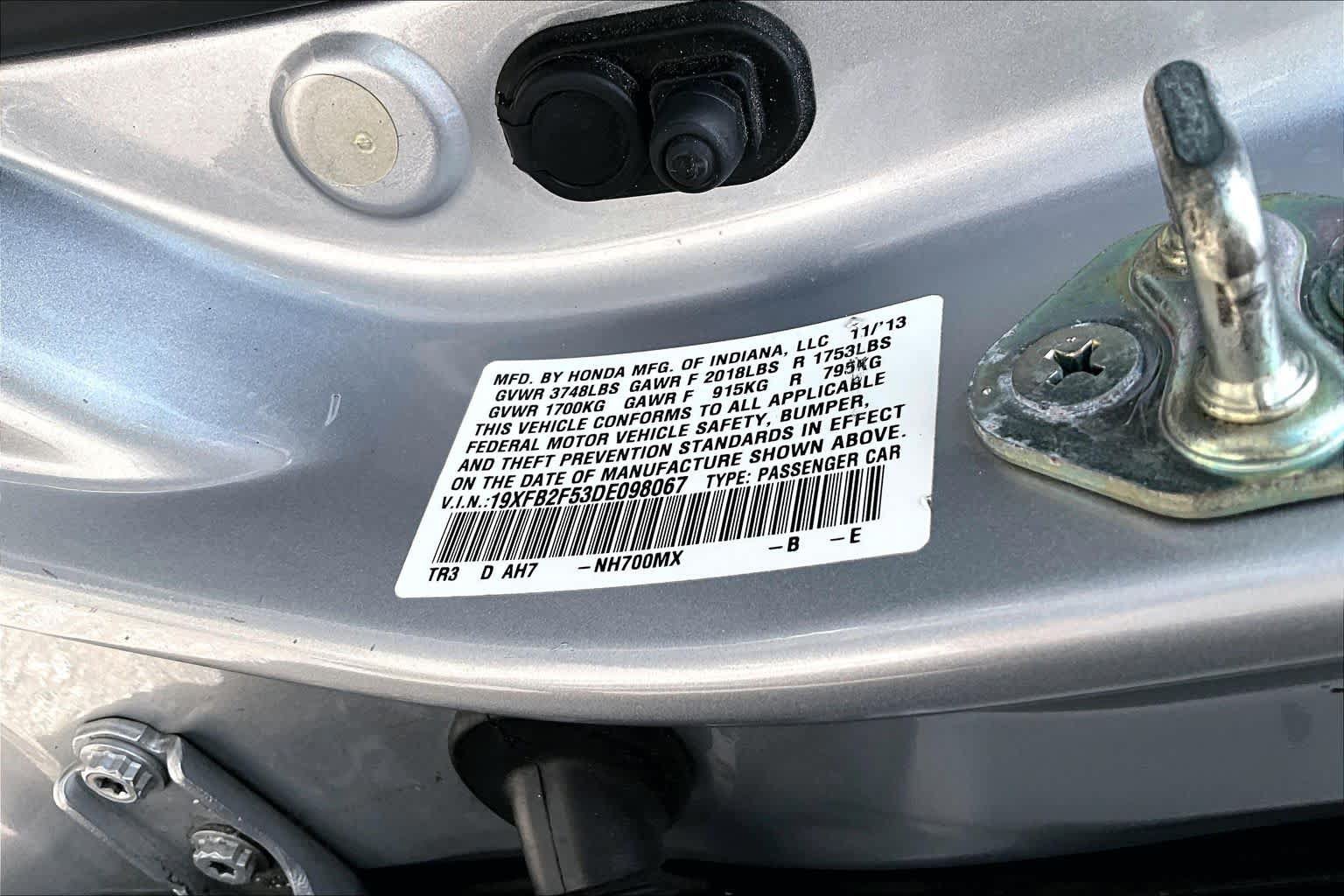 Used 2013 Honda Civic LX image 35