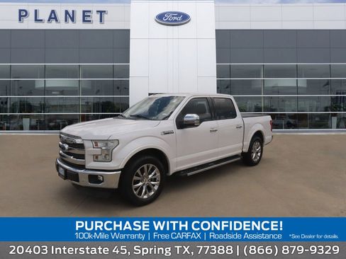 Used 2016 Ford F150 Lariat w/ Equipment Group 502A Luxury RWD image 1
