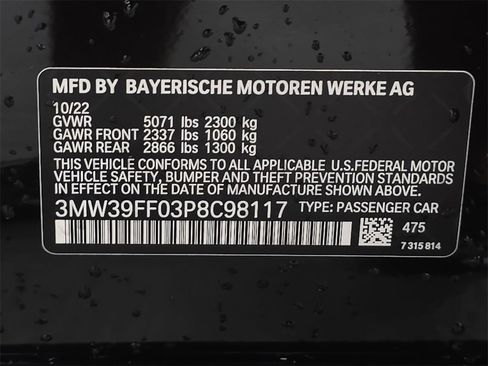 Certified 2023 BMW 330e 330e iPerformance w/ M Sport Package image 29