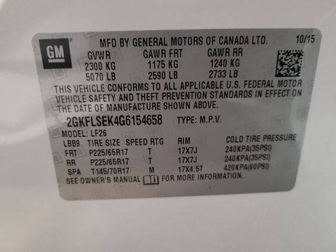 Used 2016 GMC Terrain SLE image 33