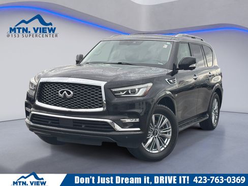 Used 2019 INFINITI QX80 Luxe w/ Cargo Package image 1