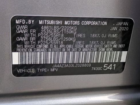 Used 2020 Mitsubishi Outlander ES AWD/4WD image 32
