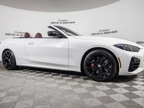 Used 2025 BMW 430i Convertible w/ M Sport Package RWD image 4