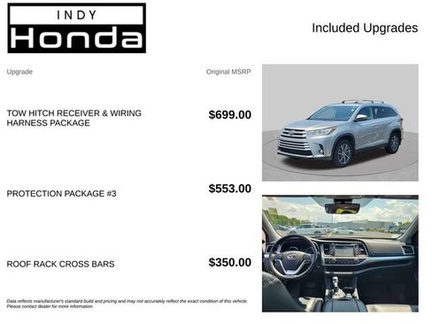Used 2019 Toyota Highlander XLE AWD/4WD image 4
