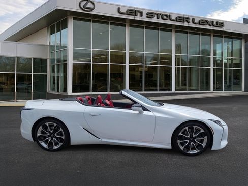 Certified 2021 Lexus LC 500 Convertible w/ Touring Package RWD image 2