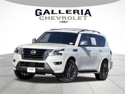 Used 2021 Nissan Armada Platinum w/ Captain's Chairs Package