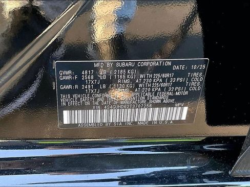 Certified 2026 Subaru Crosstrek 2.0i Premium AWD/4WD image 38