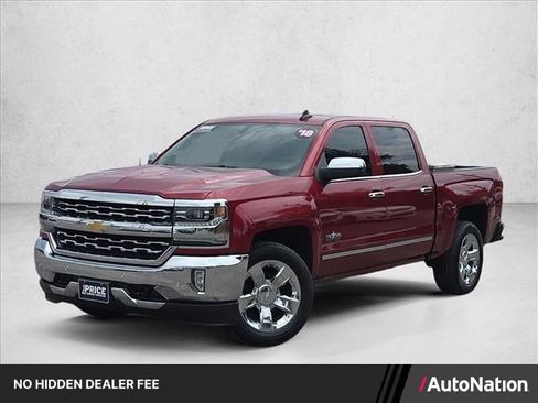 Used 2018 Chevrolet Silverado 1500 LTZ w/ Texas Edition RWD image 1
