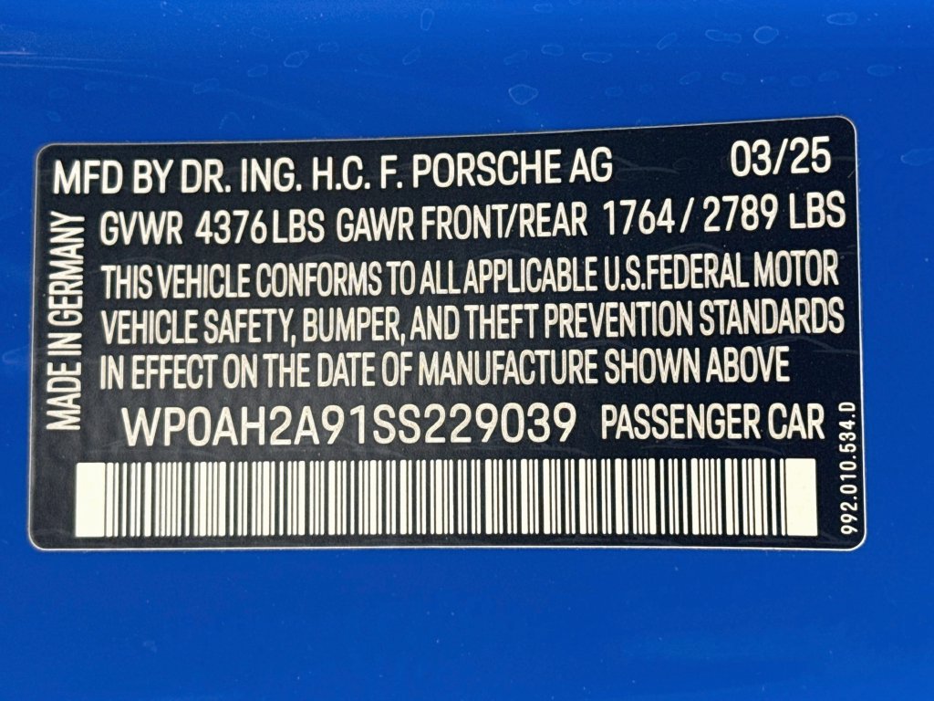 Certified 2025 Porsche 911 Carrera S RWD image 30