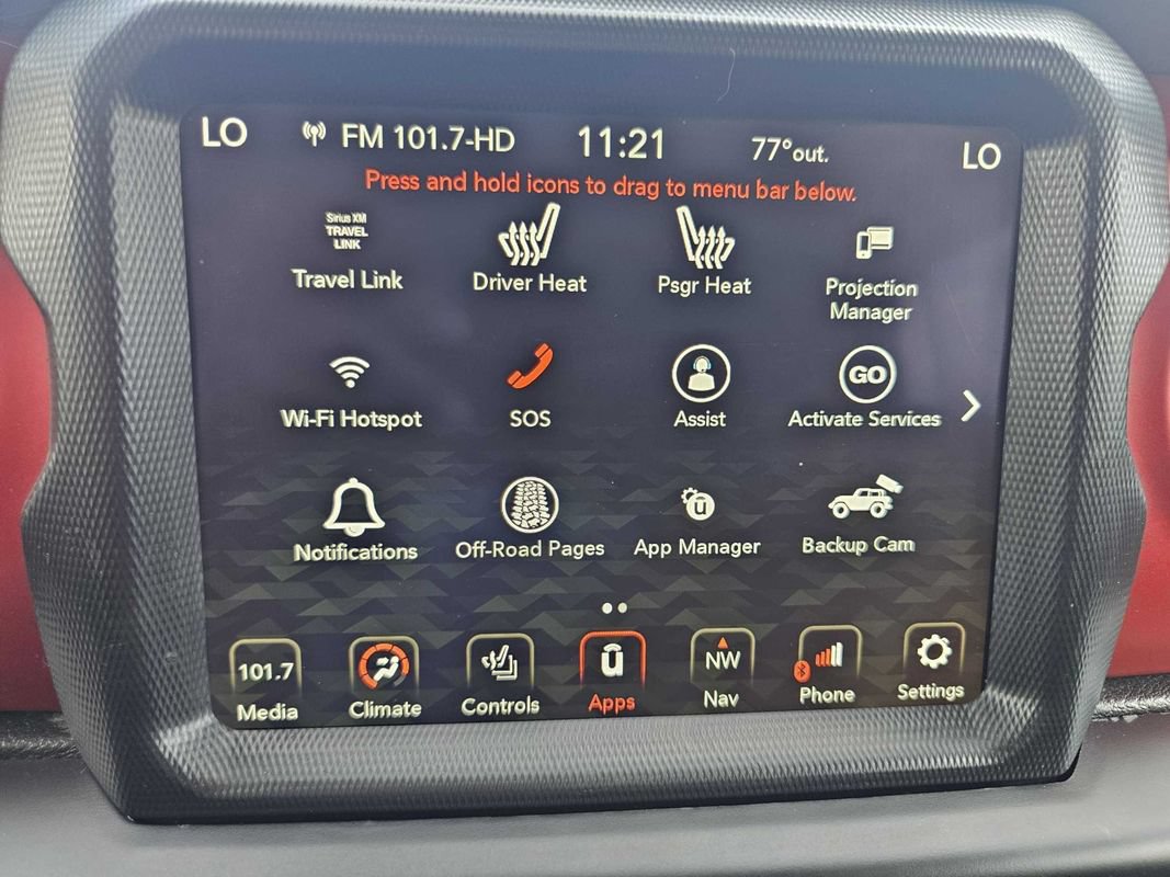 Used 2021 Jeep Wrangler Unlimited Rubicon w/ Uconnect 4C Nav & Sound Group AWD/4WD image 14