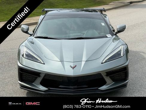Certified 2023 Chevrolet Corvette Stingray Convertible w/ Z51 Performance Package RWD image 8