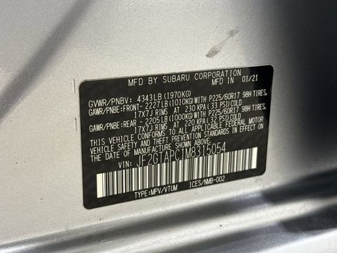 Used 2021 Subaru Crosstrek 2.0i Premium AWD/4WD image 27