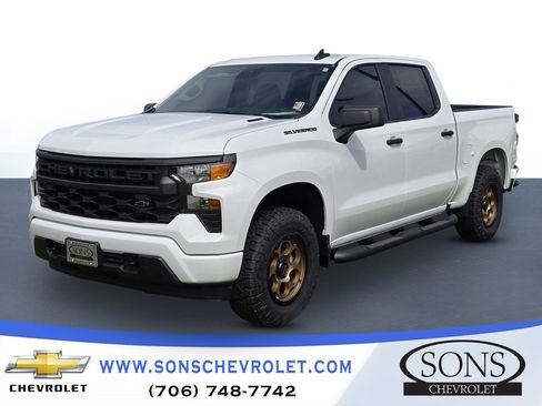 New 2025 Chevrolet Silverado 1500 Custom w/ Turbomax Blackout Package image 1