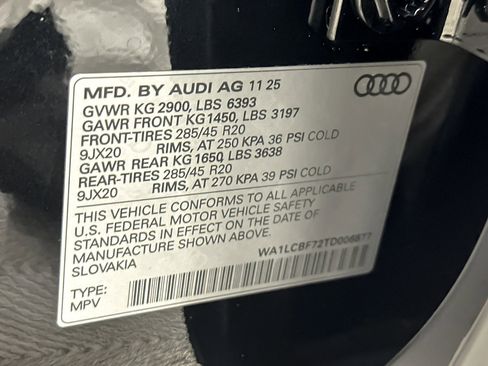 New 2026 Audi Q7 2.0T Premium Plus image 25