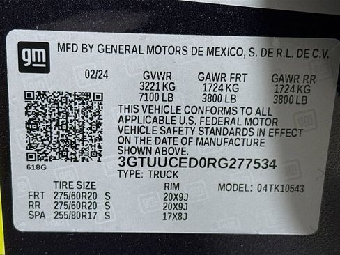 Used 2024 GMC Sierra 1500 Elevation AWD/4WD image 32