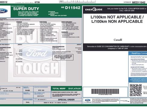 Used 2021 Ford F450 Limited image 53