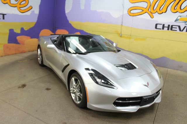 Used 2017 Chevrolet Corvette Stingray Convertible w/ 3LT Preferred Equipment Group RWD image 2