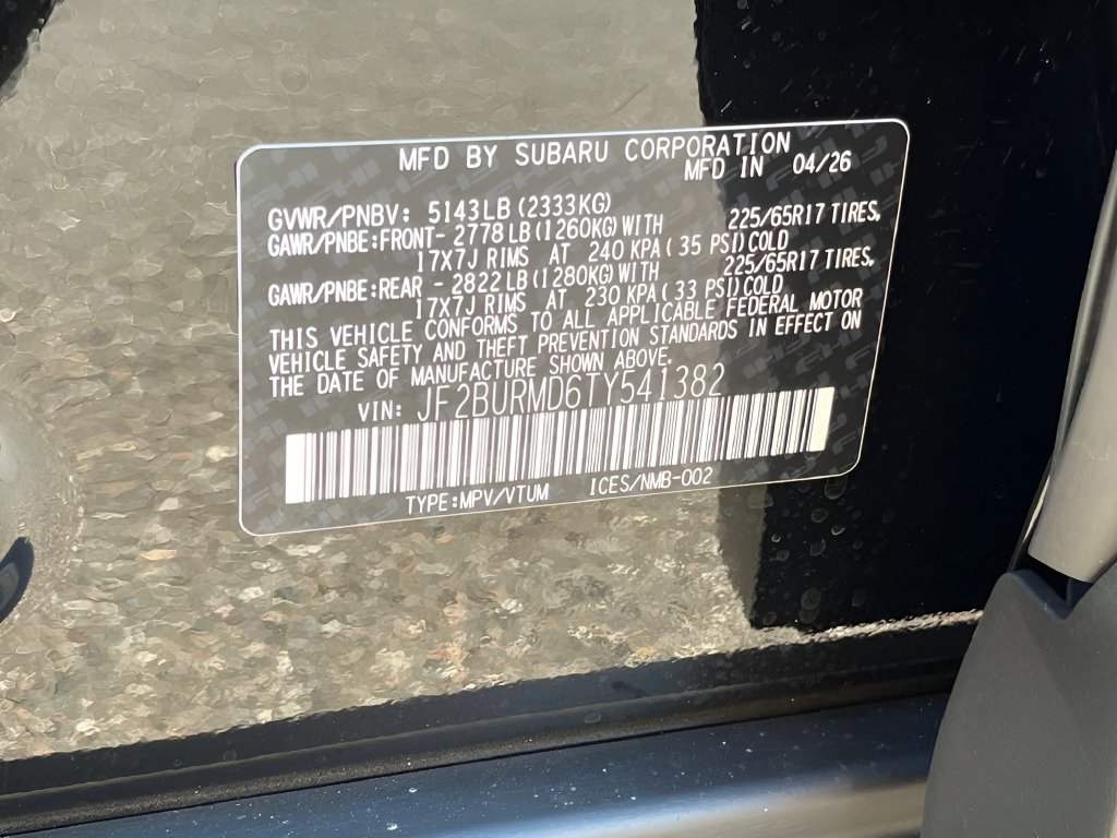 New 2026 Subaru Outback Wilderness AWD/4WD image 23