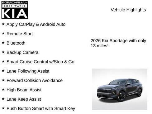 New 2026 Kia Sportage LX FWD image 7