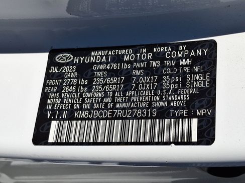 Used 2024 Hyundai Tucson SEL AWD/4WD image 27