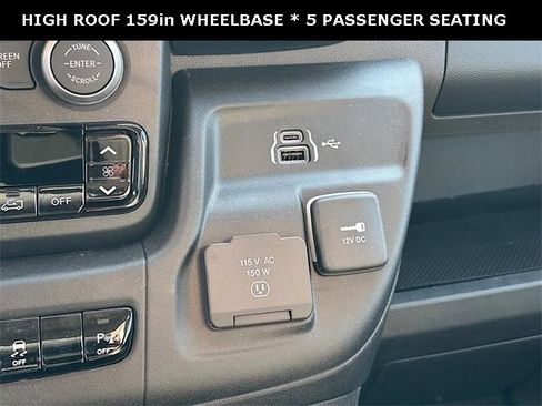 Used 2025 RAM ProMaster 3500 w/ Crew Van Package FWD image 17