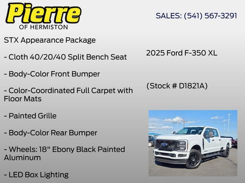 Used 2025 Ford F350 XL w/ STX Appearance Package AWD/4WD image 7