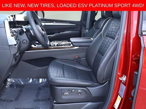 Used 2026 Cadillac Escalade ESV Platinum Sport w/ LPO, Floor Liner Package AWD/4WD image 11