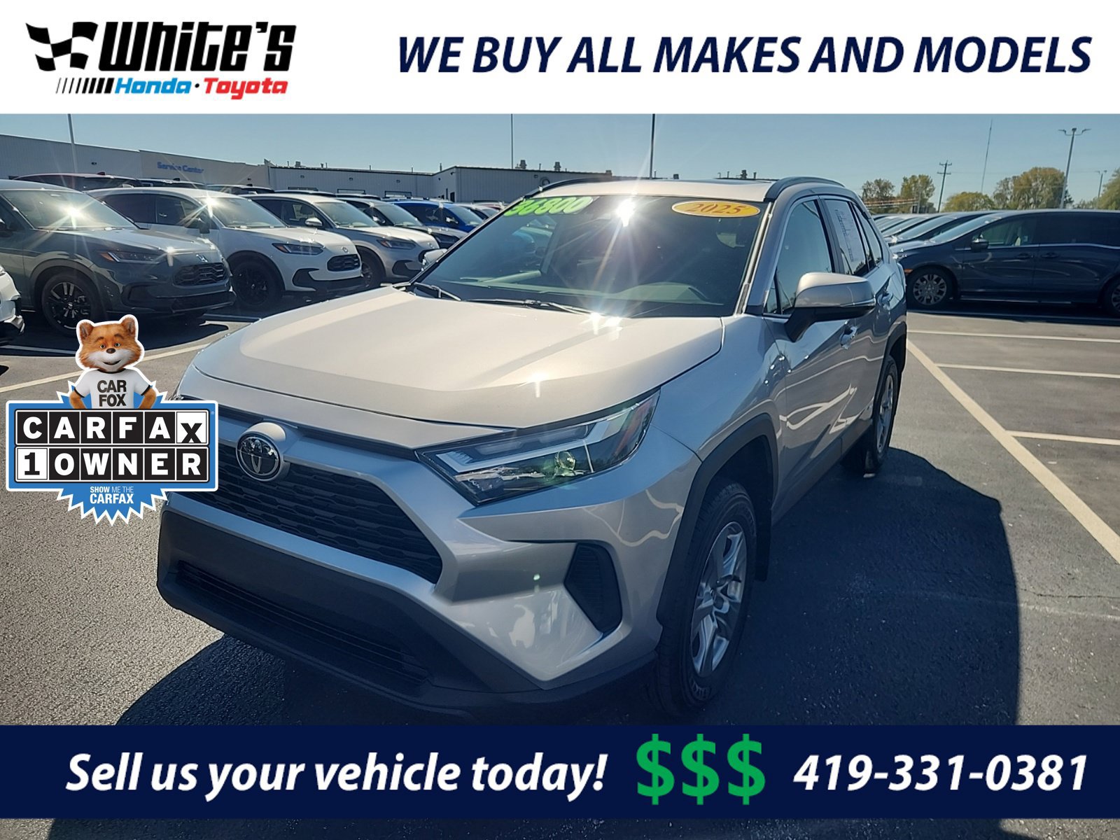 Used 2025 Toyota RAV4 XLE w/ Convenience Package AWD/4WD image 1
