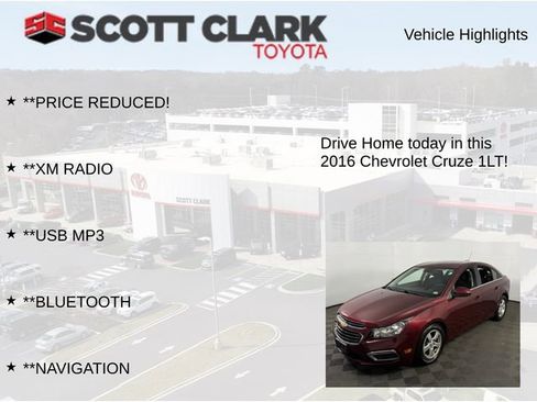 Used 2016 Chevrolet Cruze LT image 8