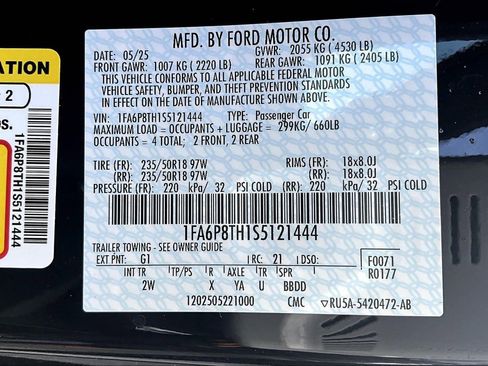 New 2025 Ford Mustang Coupe image 13