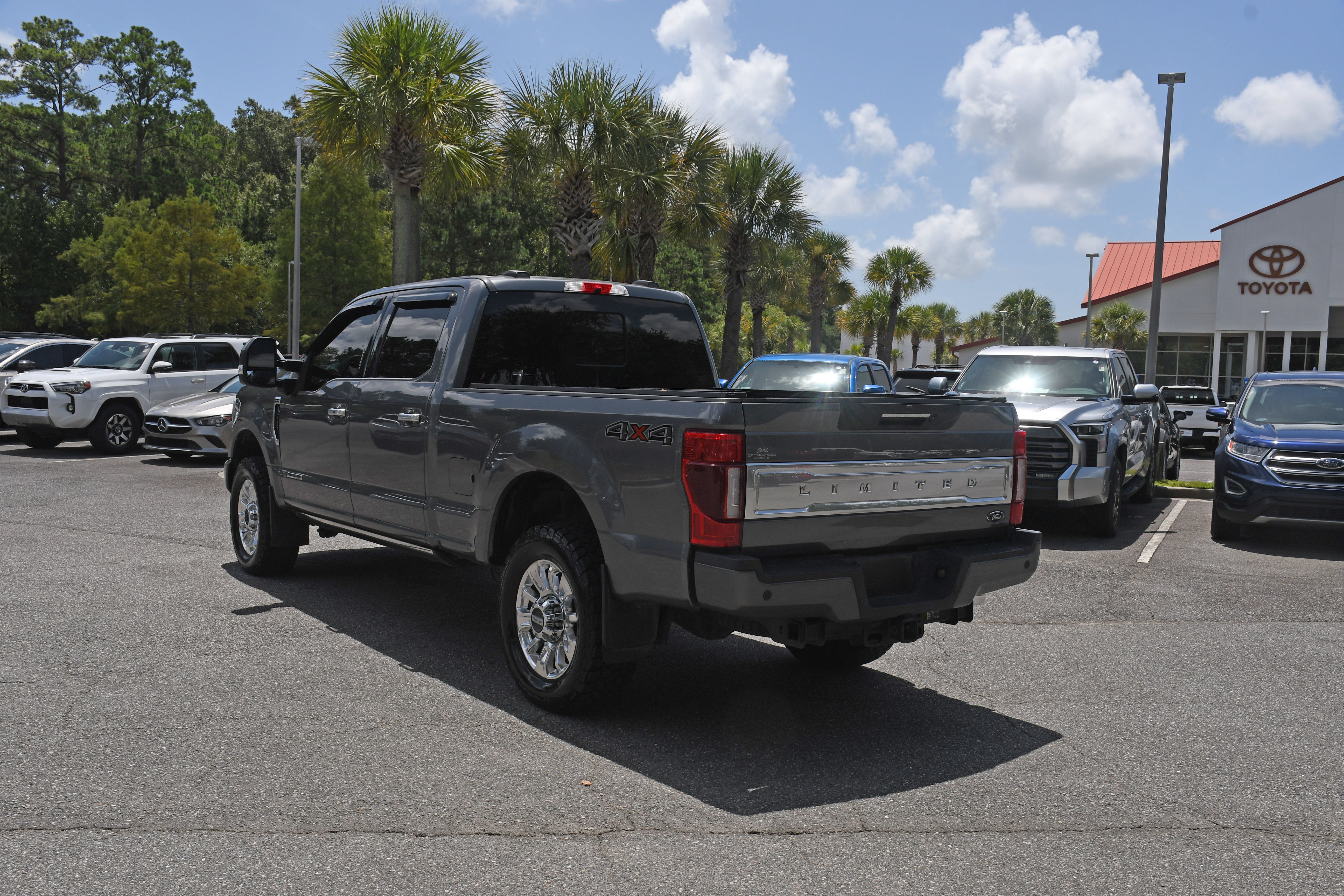 Used 2022 Ford F350 Limited w/ Snow Plow Prep Package AWD/4WD image 3