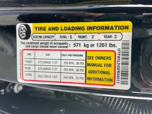 Used 2025 Ford F150 Lariat w/ Equipment Group 502A High image 49