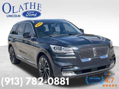 Certified 2022 Lincoln Aviator Reserve w/ Equipment Group 201A AWD/4WD image 7