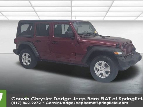 Certified 2022 Jeep Wrangler Unlimited Sport image 2