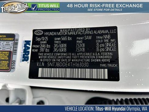 New 2026 Hyundai Santa Cruz SEL AWD/4WD image 33