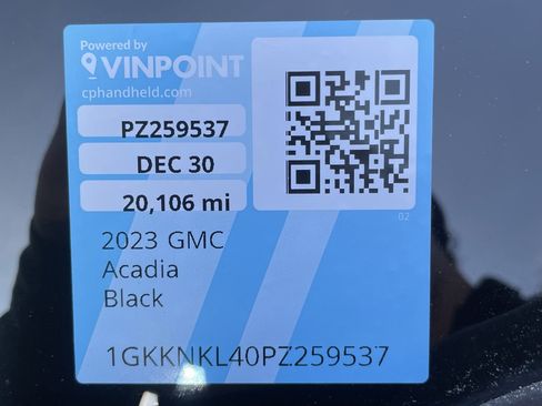 Used 2023 GMC Acadia SLE image 27