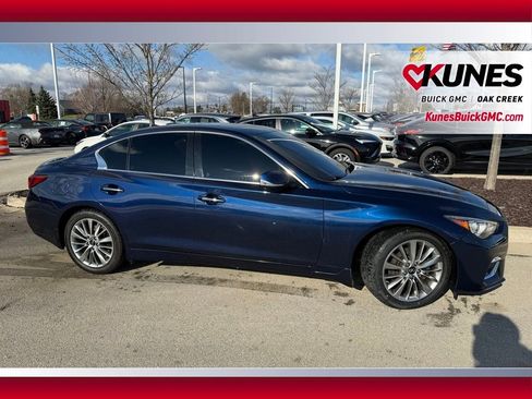 Used 2022 INFINITI Q50 Luxe w/ Cargo Package image 4