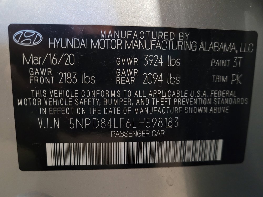 Used 2020 Hyundai Elantra Limited FWD image 33
