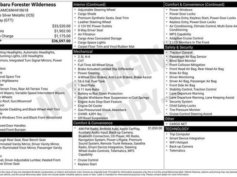 Used 2022 Subaru Forester Wilderness AWD/4WD image 28