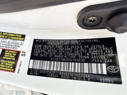 Certified 2023 Toyota Camry SE AWD/4WD image 19