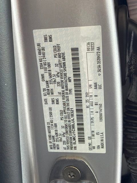 Certified 2020 Lincoln Corsair FWD w/ Equipment Group 101A image 30
