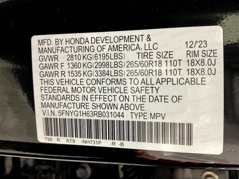 Used 2024 Honda Pilot TrailSport image 18