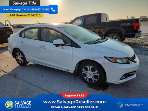 Used 2015 Honda Civic Hybrid Sedan image 5