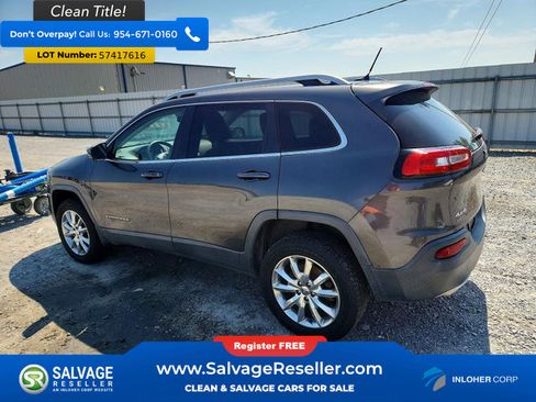 Used 2015 Jeep Cherokee Limited w/ Luxury Group AWD/4WD image 3