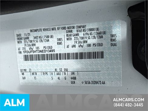 Used 2022 Ford F550 4x4 Regular Cab Super Duty w/ Power Equipment Group image 31