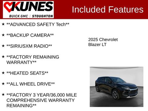 Used 2025 Chevrolet Blazer LT AWD/4WD image 2