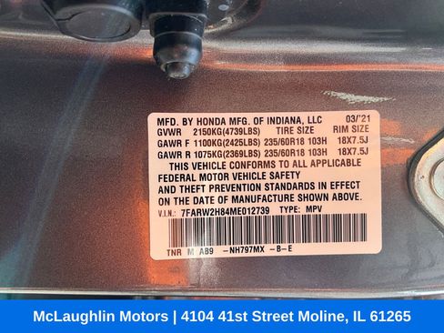 Used 2021 Honda CR-V EX-L image 17