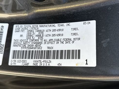 Used 2024 Toyota Tundra TRD Pro image 11